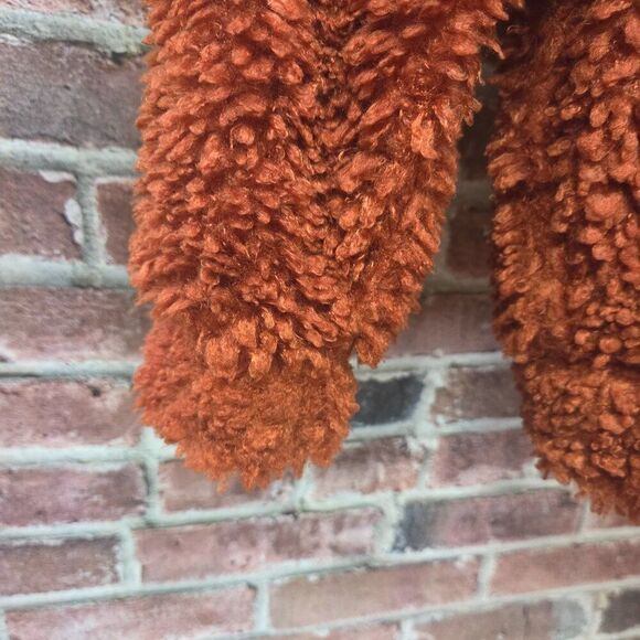 Women's EXPRESS Full Zip Sherpa Teddy Jacket XS/Small - Picture 5 of 7